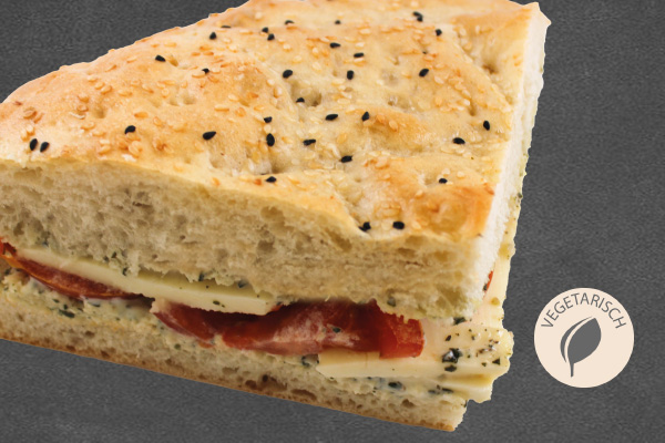 Fladenbrot Tomate & Mozzarella